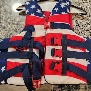 American Flag Life Jacket